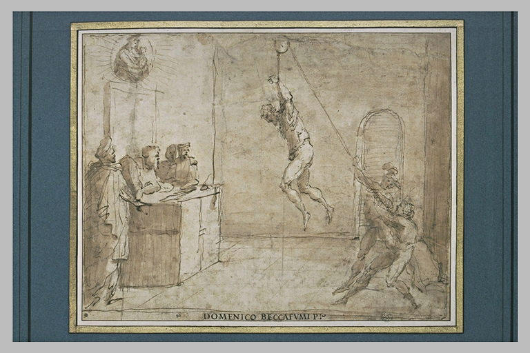 Le supplice de l'estrapade