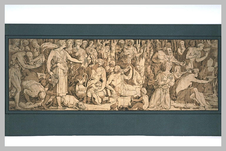 Les Israélites étanchant leur soif