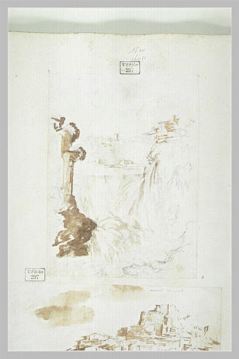 Cascades et rochers, à Tivoli