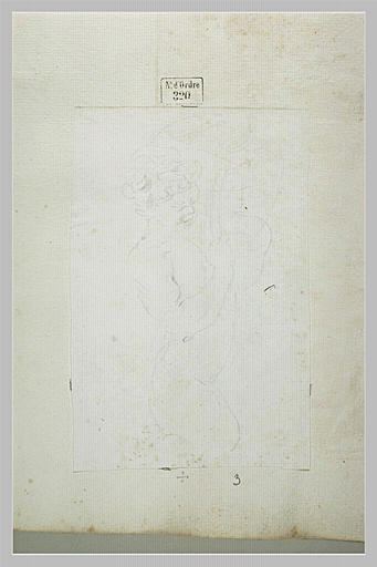 Jeune satyre jouant de la flûte de pan