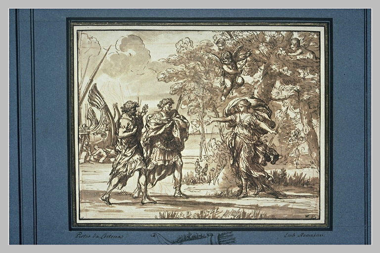 Vénus chasseresse apparaissant à Enée