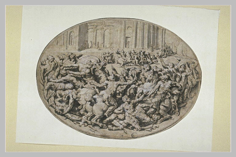 Thésée combattant les amazones