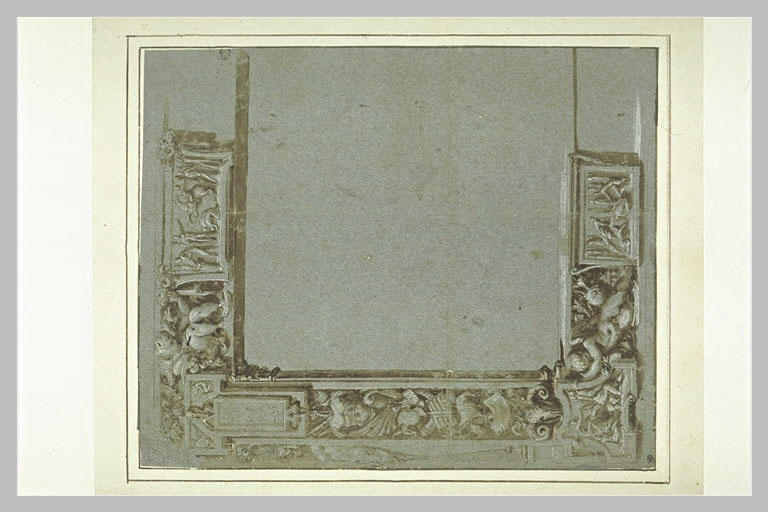 Etude pour une bordure de tapisserie