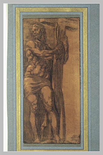 Christ tenant la croix, d'après la statue de Santa Maria sopra Minerva