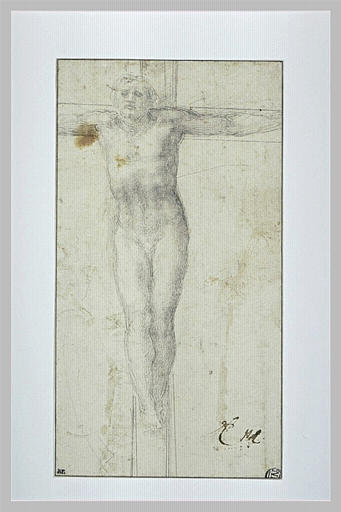 Etude pour un Christ sur la croix