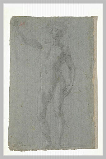 Squelette debout, étendant les bras, et détail de la cage thoracique