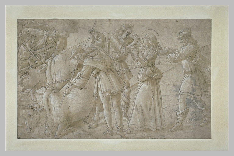 Martyre de Sainte Lucie