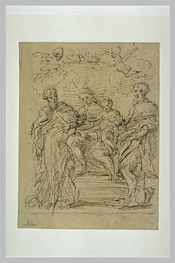 Vierge à l'Enfant avec saint Pierre et saint Paul