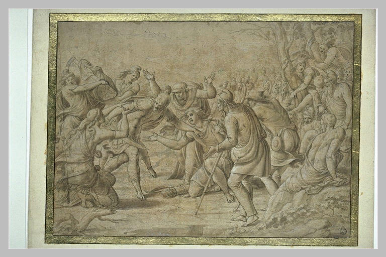 Sinon introduit par les bergers dans le camp des Troyens