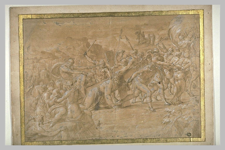 Jésus succombant sous le poids de la croix