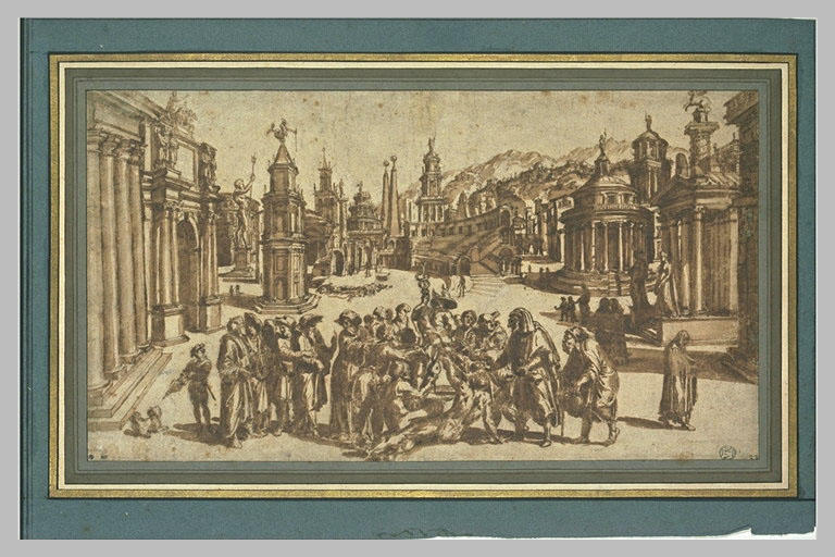 Allégorie satyrique : Mercure purgé