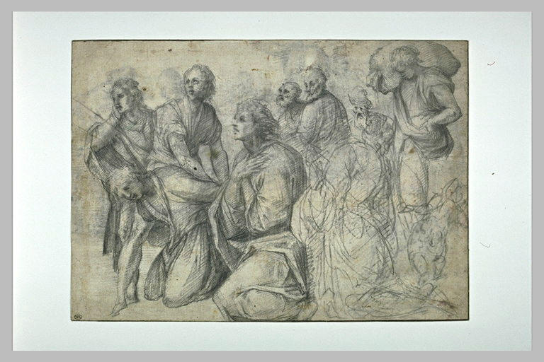 Benjamin et ses frères aux pieds de Joseph