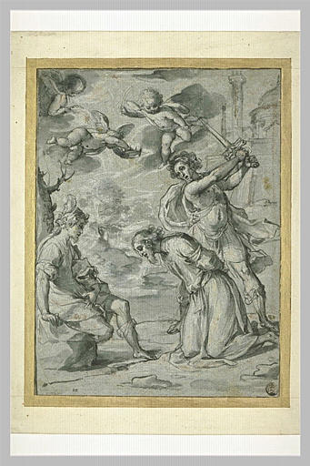 Bourreau s'apprêtant à décoller saint Paul