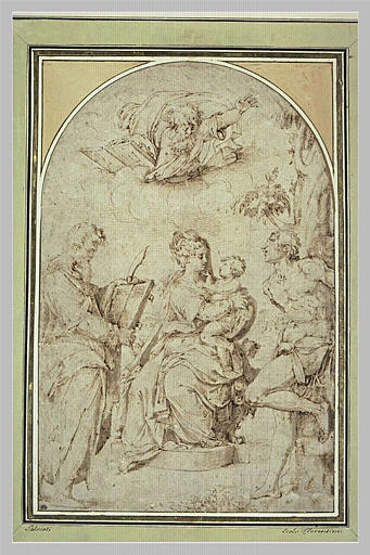 Vierge à l'Enfant entourée de saint Sébastien et saint Barthélémy