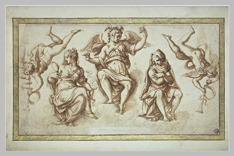 La Béatitude de Mansuétude entre la Prudence et le Don de l'Intelligence