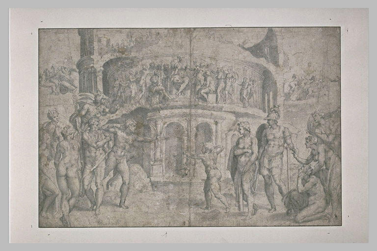 Combat d'Apollon et de l'Amour