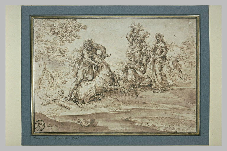Combat d'Achéloüs et d'Hercule