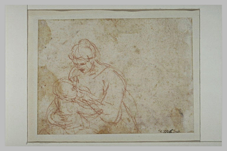 Vierge allaitant l'Enfant