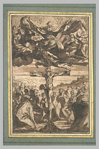 L'Adoration du Christ en croix et de la sainte Trinité