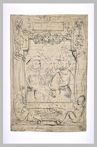 Etude pour la prédication de saint François