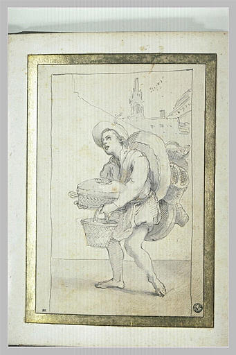 Le marchand de paniers d'osier