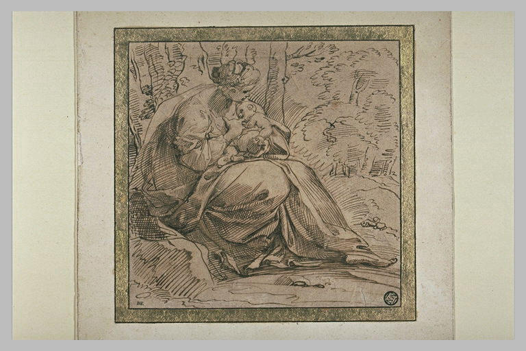 La Vierge allaitant l'Enfant