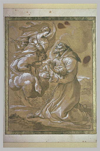 La Vierge confiant l'Enfant Jésus à saint Antoine de Padoue