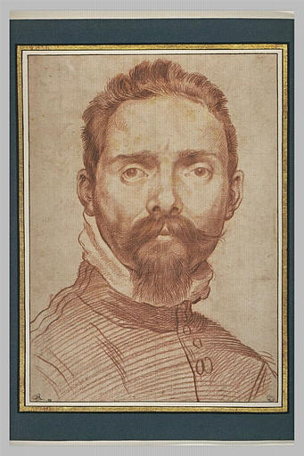 Portrait d'Annibale Carracci, vu de face