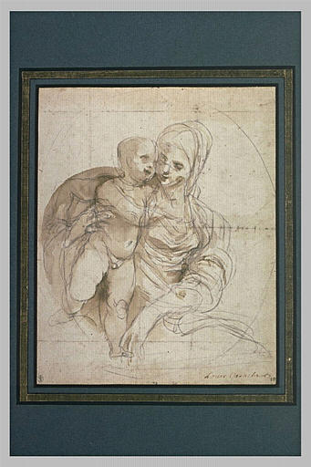 La Vierge à l'Enfant dans un tondo