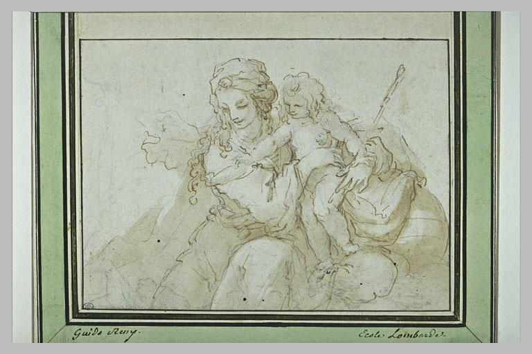 Sainte Elizabeth et le petit saint Jean