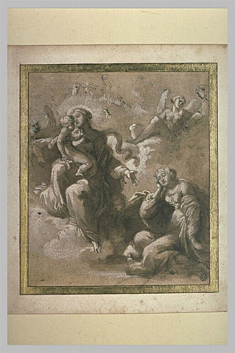 Vision de sainte Catherine d'Alexandrie