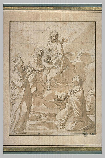 La Vierge à l'Enfant avec sainte Anne et les saintes Justine et Dorothée