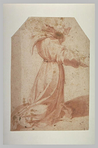 Saint François à genoux