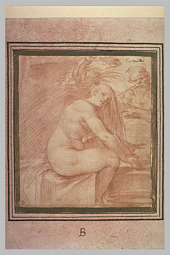 Suzanne au bain surprise par les deux vieillards