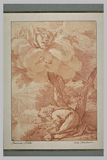 Dieu apparaissant à Abraham