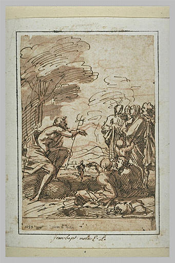 Prédication de saint Jean-Baptiste dans le désert