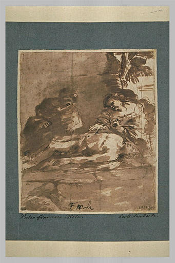 Saint Sébastien soigné par Irène et sa servante