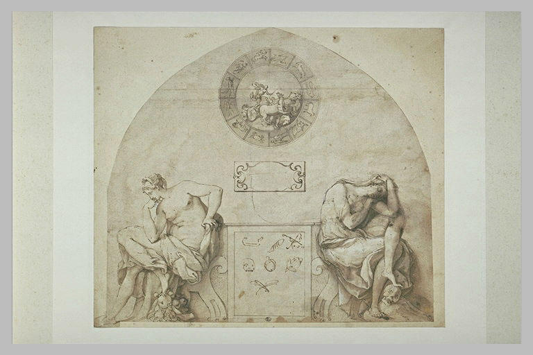 Projet pour une horloge avec les signes du zodiaque
