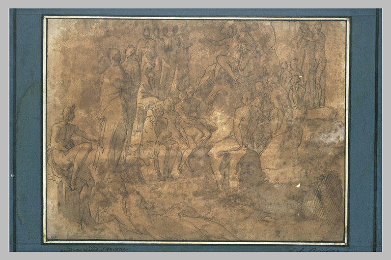 Saint Jean-Baptiste prêchant dans le désert
