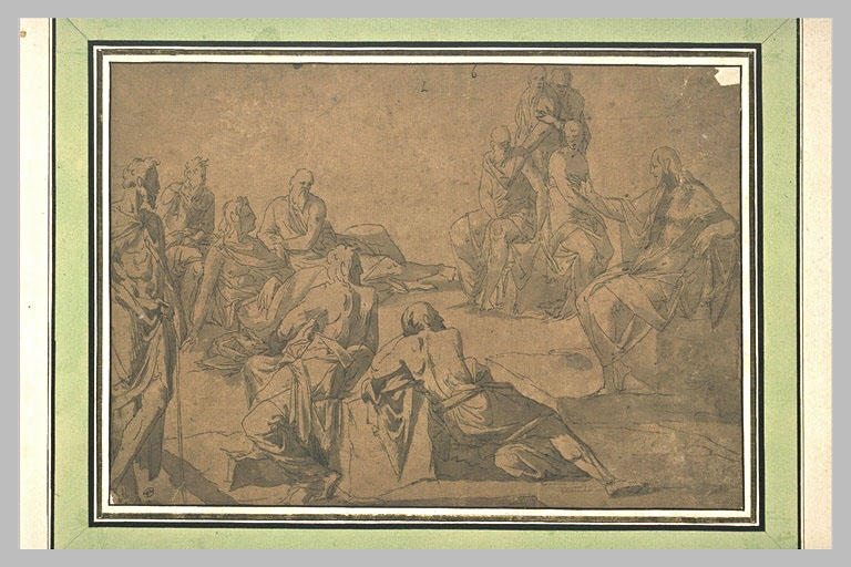 Prédication du Christ (?)