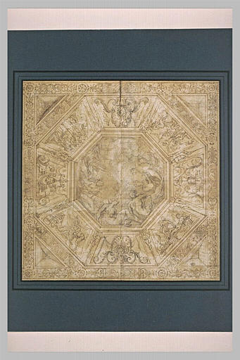 Projet pour un plafond octogonal