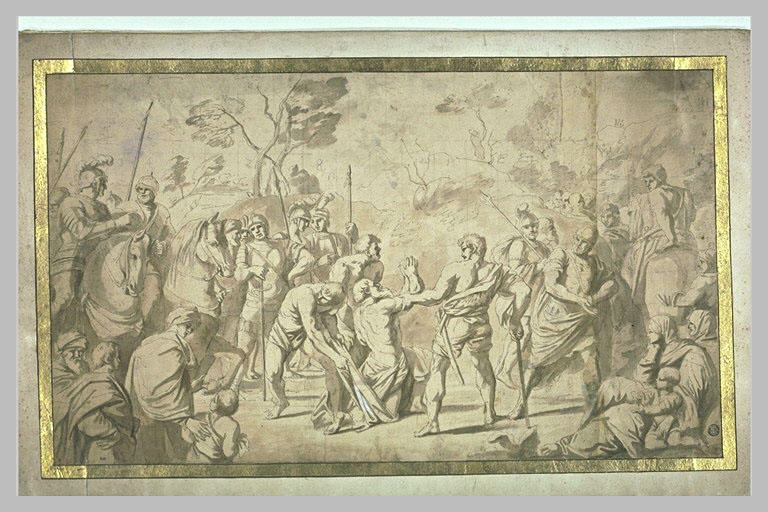 Saint André conduit au martyre