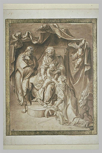 Le mariage mystique de sainte Catherine d'Alexandrie