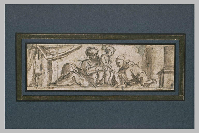 La Vierge, l'Enfant Jésus et saint Antoine de Padoue