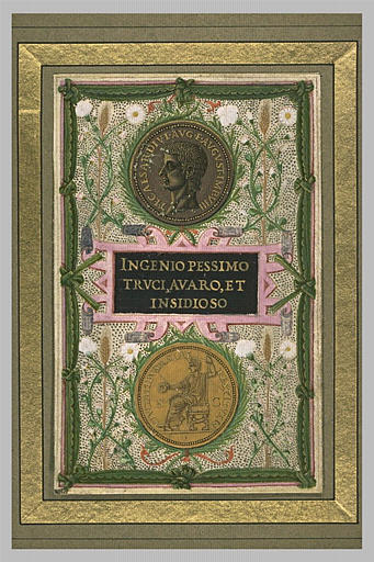 Etude de médaille à l'effigie de Tibère