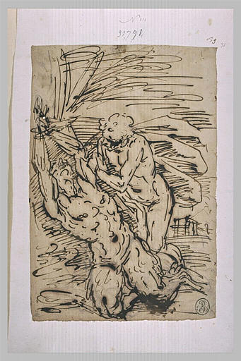 Apollon écorchant Marsyas