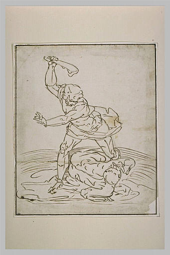 Samson tuant un Philistin