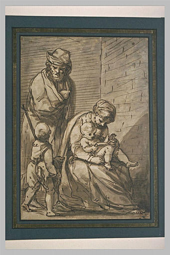 Sainte Famille avec le petit saint Jean