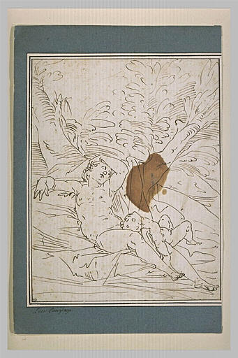 Vénus et l'Amour endormis