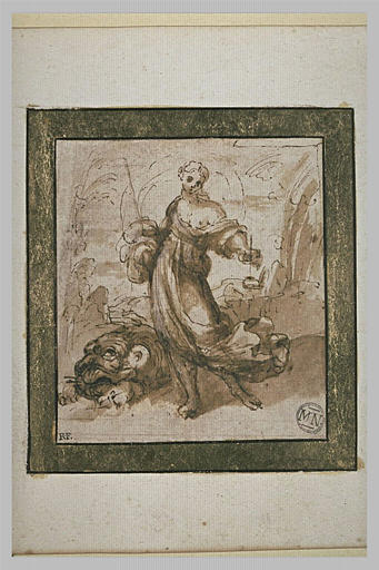 Sainte Marguerite foulant le démon